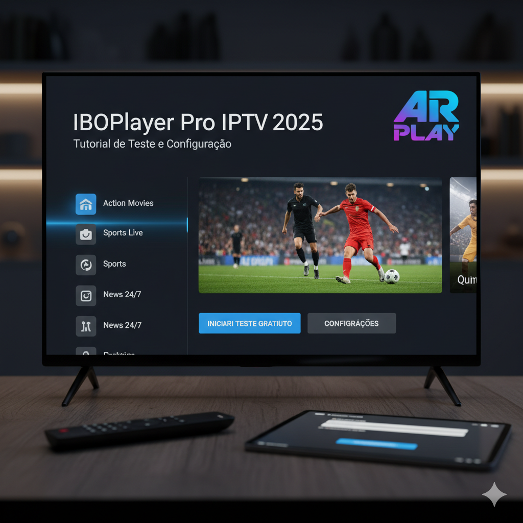 IBOPlayer Pro IPTV 2025: Tutorial de Teste e Configuração