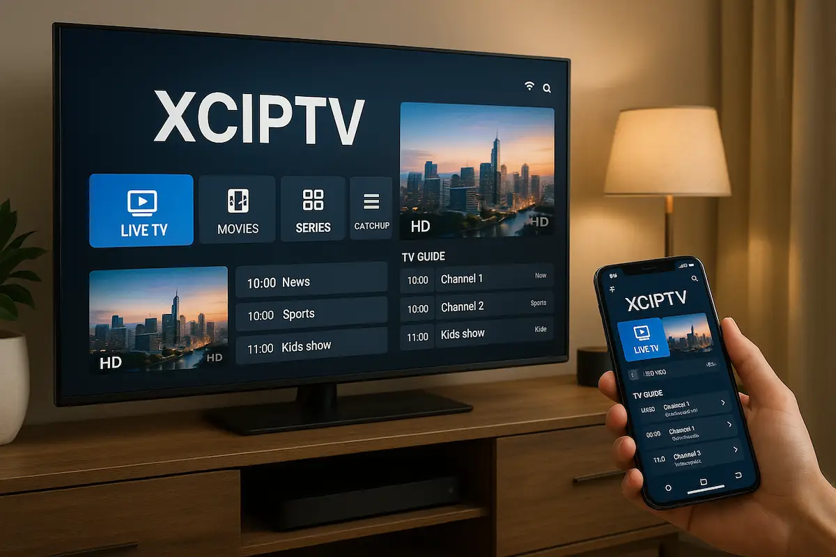 IPTV XCIPTV – Teste Grátis e Assista Canais em HD, Full HD e 4K