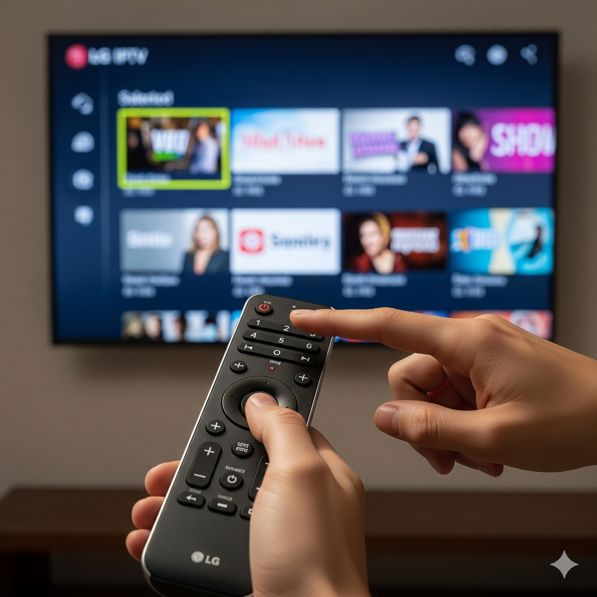 IPTV para TV LG
