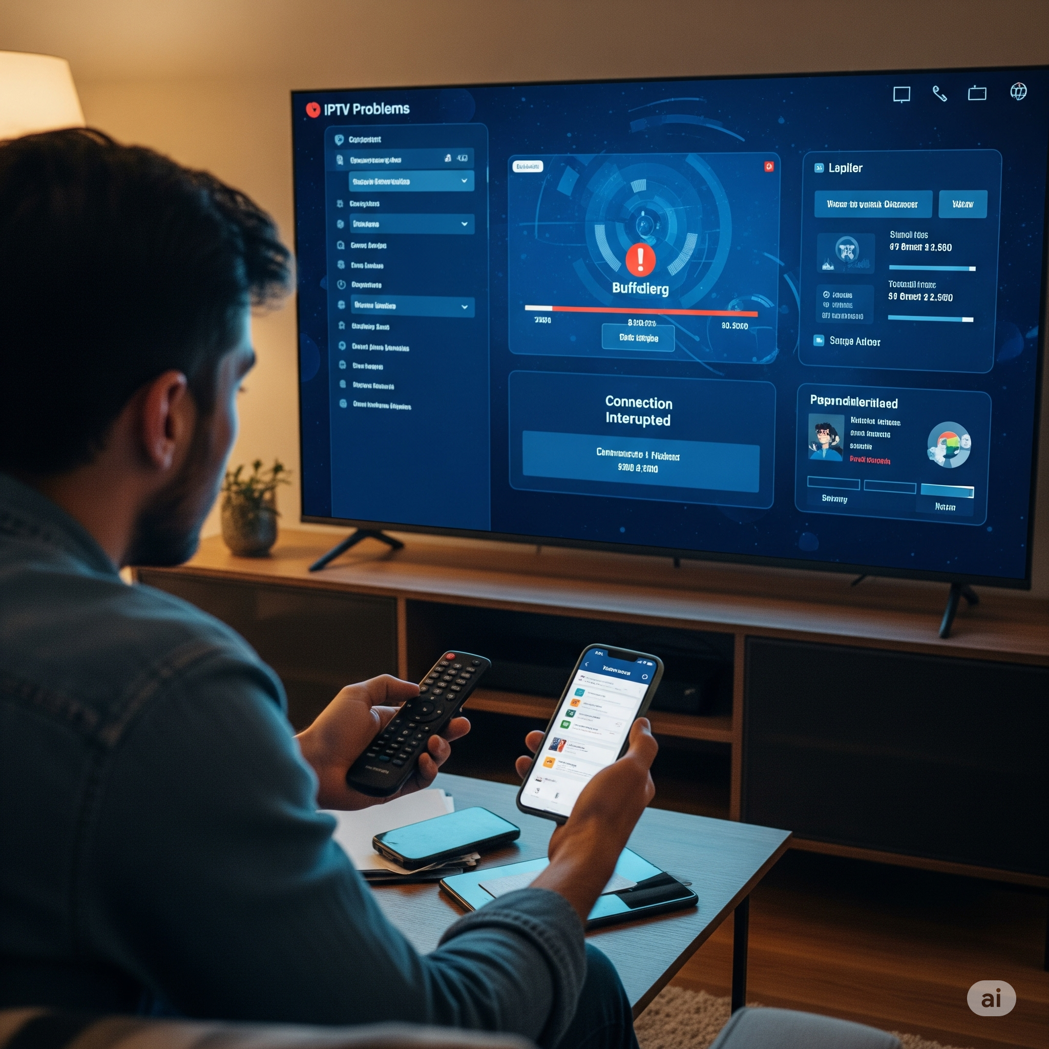 Teste de IPTV: Como Resolver Problemas Comuns Durante o Uso