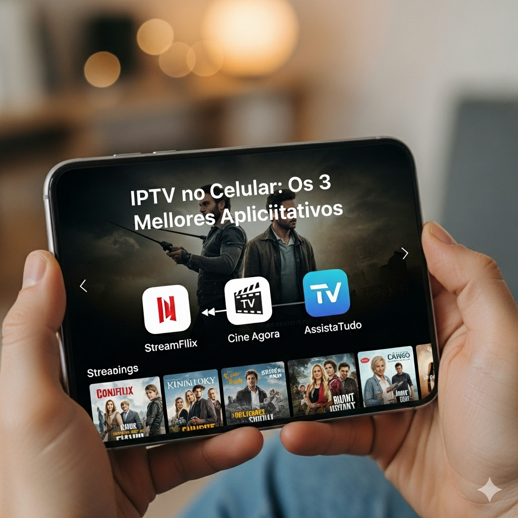 IPTV no Celular: Os 3 Melhores Aplicativos para Ver Filmes e Séries
