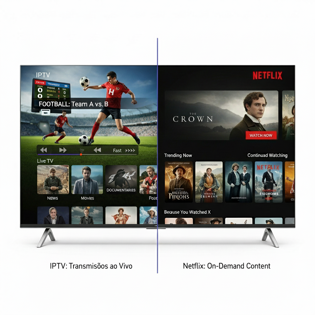 IPTV vs. Netflix